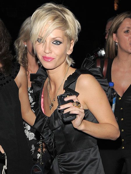 Sarah Harding looked slightly worse for wear, but still immaculately made-up, as she stumbled elegantly out of fashionable eatery and bar Gilgamesh in Camden, which was celebrating its third birthday. The platinum blonde Girls Aloud star obviously helped herself to the complimentary champagne...
