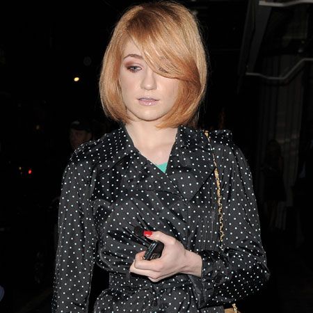 Nicola Roberts is still riding high in the fashion stakes, wearing the £900 Comme Des Garcons polka-dot trench that was seen on <a target="_blank" href="tags/victoria-beckham/">Posh Spice</a> a few months ago as Nicola returned to the Mayfair hotel after a night out...  <br />