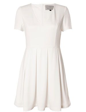<p>Take fashpiration from the Wimbledon girls with this little white dress this summer. Match it with white sandals and some neon nail art and you've got yourself a winning look.</p>
<p>Dress, £46, <a href="http://www.lavishalice.com/clothing-c1/dresses-c2/white-pleated-capped-sleeve-summer-dress-p849" target="_blank">Lavish Alice</a></p>