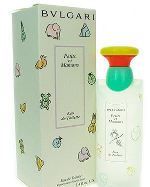 <p>If that 'new baby' smell is getting a little old, or if mums want a calming fragrance, check out Bvlgari's Petits et Mamans. The eau de toilette spray has chamomile and talc notes, plus it's alcohol-free and allergy-tested.</p>
<p>Bvlgari Baby Eau de Toilette 100ml, price varies, <a href="http://www.amazon.co.uk/Bvlgari-Petits-Mamans-Toilette-Spray/dp/B001CT09TU" target="_blank">Amazon</a></p>