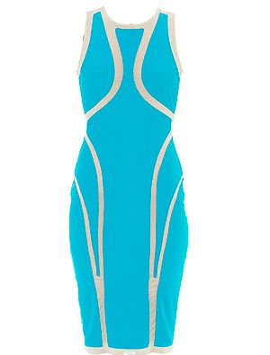 <p>Make sure you get noticed on the dance floor with this Peter Pilotto-esque turquoise dress by Forever Unique. Its geometric design ensures a flattering shape to boyish and curvy frames alike. Wear with white heels and a neon clutch. </p>
<p>Dress, £80, <a href="http://www.foreverunique.co.uk/all-clothing/rome-bright-blue-dress/prod_3098.html" target="_blank">Forever Unique</a></p>