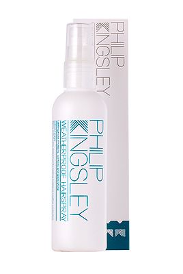 <p>This is a summer saviour – whatever the weather – thanks to its anti-static, anti-frizz formula with an in-built sunscreen to fight colour fade. Spritz it before you leave the house to set your hair and ward off the effects of the elements. It comes in a pocket sized 60ml version, perfect for travelling.<br /><br />Philip Kingsley Weatherproof Hairspray, £6.95, <a href="http://www.johnlewis.com/philip-kingsley-weatherproof-hairspray-60ml/p231768262?kpid=231768262&s_kenid=6bf663fb-cd09-0c88-0a87-00005c7437d8&s_kwcid=ppc_pla&tmad=c&tmcampid=73" target="_blank">John Lewis</a></p>