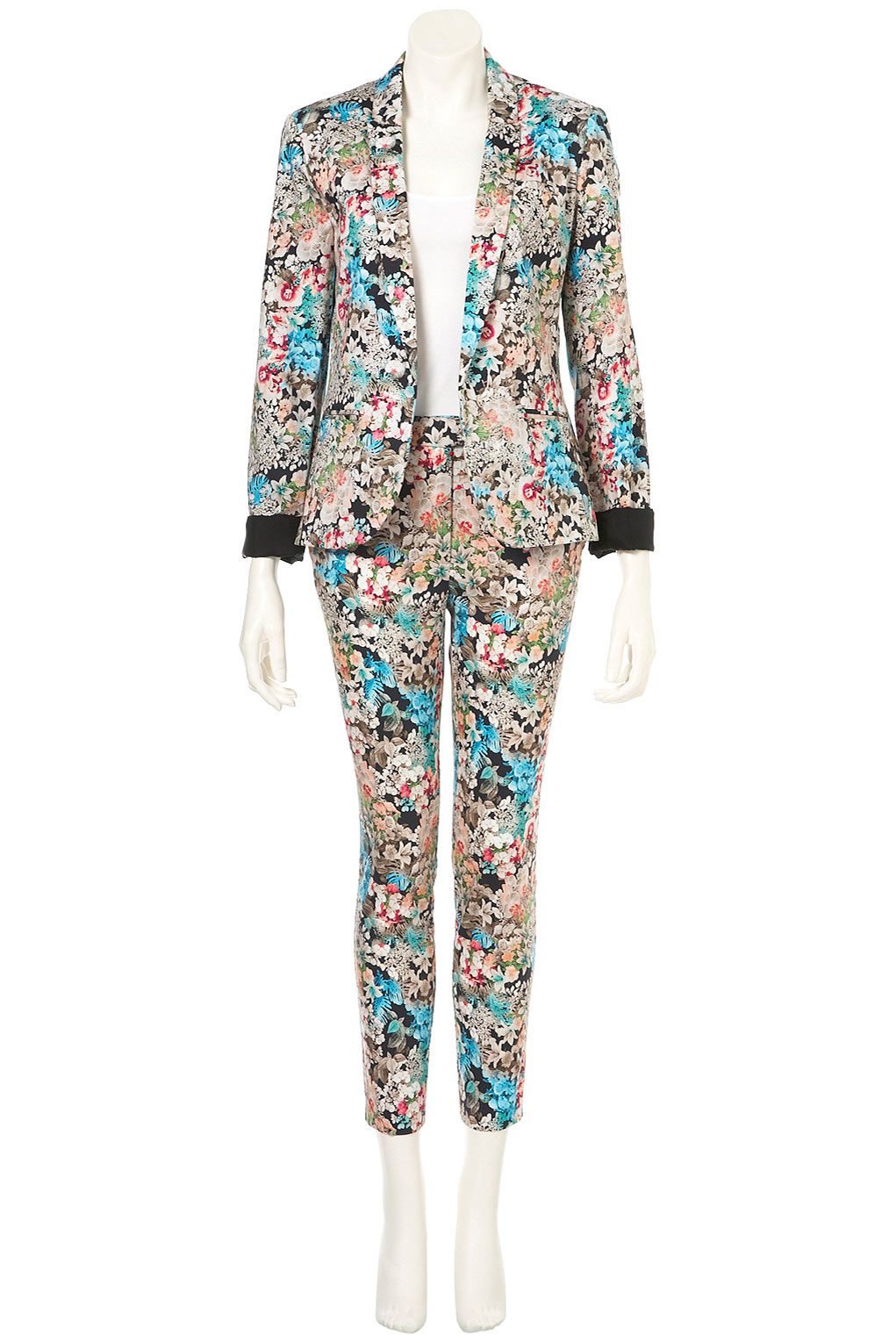 Berenice Floral Suit Jacket And Trouser Set Size FR 40 (UK 12) - Dress  Cheshire | Preloved Designer Fashion | Boutique in Cheshire