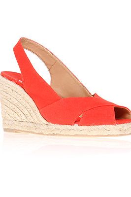 <p>As Kate Middleton will attest, there's nothing better than a pair of chic wedge heels to add a touch of glamour to the courtside. Great worn with a dress - equally good to upgrade white jeans and a Breton top.</p>
<p>Wedges, £65, <a href="http://www.kurtgeiger.com/women/shoes/wedges/diana-8-red-canvas-41-castaner-shoe.html" target="_blank">Kurt Geiger</a></p>