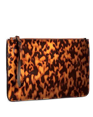 <p>Whether on sunglasses or clutches, there's nothing chicer than tortoiseshell print. Team this clutch with a black jumpsuit a la Victoria Beckham. </p>
<p>Clutch, £14.99, <a href="http://www.hm.com/gb/product/14699?article=14699-A" target="_blank">H&M</a></p>
