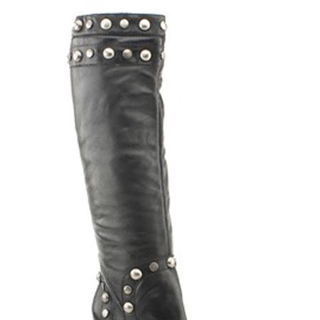 This piece of studded foot/legwear is fierce and will take you between seasons<br /><br />£119.99, Bronx at <a target="_blank" href="http://www.schuhstore.co.uk/womens_main_frameset.asp">www.schuchstore.co.uk</a><br />