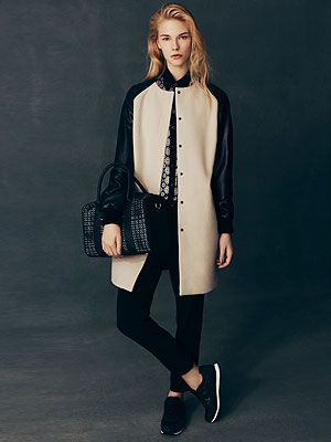 <p>Coat, £28<br />Shirt, £12<br />Trousers, £12<br />Bag, £10<br />Trainers, £12 </p>