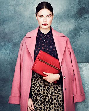 <p>M&S Collection coat, £85<br />M&S Collection skirt, £35<br />M&S Collection top, £29.50<br />Bag, £59</p>