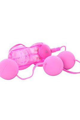 <p>If you're after something a little more tech then your classic keggle balls, look no further than Doc Johnson's vibrating balls. The vibrator is controlled by a remote and offers four different patterns for a bit of kinky fun with your partner.</p>
<p>Doc Johnson power vibrating balls, £19.99, <a href="http://www.lovehoney.co.uk/product.cfm?p=14665" target="_blank">Lovehoney</a> (Get 25% off at Lovehoney <a href="file://localhost/applewebdata/::91FA5124-ABF0-4DE7-8895-795EC45D58F2:www.cosmopolitan.co.uk:love-sex:get-a-whopping-25-off-lovehoney-products">here</a>)</p>
<p> </p>