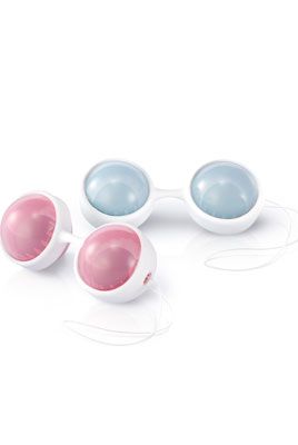 <p>Lelo Luna pleasure beads develop your pelvic floor muscles to increase vaginal fitness and experience intense orgasms. Each bead is weighted differently to allow you to build up your resistance over time too.</p>
<p>Lelo Luna pleasure beads, £28.99, <a href="http://www.bondara.co.uk/lelo-luna-beads?gclid=CKLhp-ypp7gCFQTMtAodcVkAkQ" target="_blank">Bondara</a></p>
