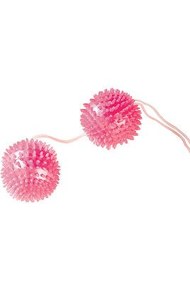 <p>These spiky jiggle balls make look painful, but they hide titillating pleasure. The outside is made of soft jelly with ticklers to massage your internal space, while the inside hides steel balls to deliver non-stop stimulation</p>
<p>Vibratone soft duo balls, £3.32, <a href="http://www.sexshop365.co.uk/catalog/sex-toys-for-ladies-62/orgasm-balls-580/vibratone-soft-duo-balls-10818.html" target="_blank">SEXSHOP365</a></p>
