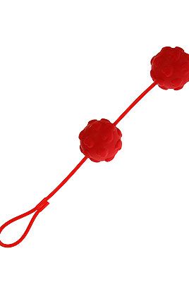 <p>These pretty heart love balls are simple yet effective: the textured heart patterned surface gives extra levels of stimulation and a handle gives you easy control.</p>
<p>Sweethearts Love Balls, £9.95, <a href="http://www.strawberryblushes.co.uk/products/Sweethearts-Love-Balls.html" target="_blank">Strawberry Blushes</a></p>