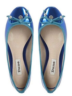 <p>Work the metallic trend throughout the summer thanks to Dune's super cute blue mirrored bow trim ballerina.</p>
<p>Mirrored bow trim ballerina, £55, <a href="http://www.dune.co.uk/magnify-mirrored-bow-trim-ballerina-0075500620007183/" target="_blank">Dune</a></p>
<p> </p>
