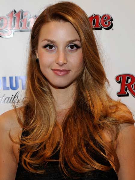 <a href="http://www.cosmopolitan.co.uk/tags/whitney-port">Whitney Port</a> is the latest celeb to get in on the camel/caramel trend which has eeked its way from the catwalks and into cool autumnal hair colours. This sophisticated hue is part 70s styled Chloe advert, part lady who lunches. It says rich and luxurious<br /><br /><br />Try it: If you're looking for a change from your usual blonde highlights