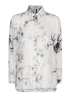<p>If you're looking for a trans-seasonal shirt that will take you from summer to autumn in a flash, look no further than a feminine oriental chiffon blouse. Team with white shorts and wedges now and swap for tapered trousers and ankle boots later.</p>
<p>Oriental print chiffon blouse, £35.99, <a href="http://shop.mango.com/GB1/p0/mango/new/oriental-print-chiffon-blouse/?id=11043613_OW&n=1&s=nuevo&ie=0&m=&ts=1375705581323" target="_blank">Mango</a></p>