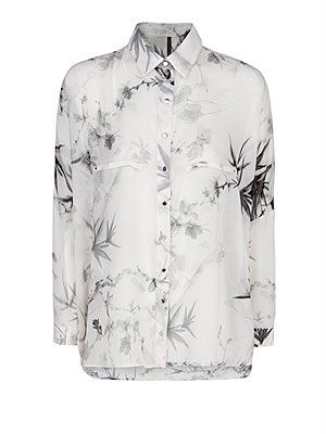 <p>If you're looking for a trans-seasonal shirt that will take you from summer to autumn in a flash, look no further than a feminine oriental chiffon blouse. Team with white shorts and wedges now and swap for tapered trousers and ankle boots later.</p>
<p>Oriental print chiffon blouse, £35.99, <a href="http://shop.mango.com/GB1/p0/mango/new/oriental-print-chiffon-blouse/?id=11043613_OW&n=1&s=nuevo&ie=0&m=&ts=1375705581323" target="_blank">Mango</a></p>
