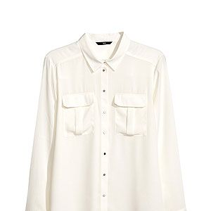 <p>No wardrobe should be without a crisp white shirt, perfect for making yourself look presentable, no matter the occasion. 10/10 for this fashion find!</p>
<p>Chiffon shirt, £14.99,  <a href="http://www.hm.com/gb/product/12641?article=12641-E" target="_blank">HM.com</a></p>
<p><a href="http://www.cosmopolitan.co.uk/fashion/shopping/shop-tartan-fashion-trend-aw13#fbIndex1" target="_blank">SHOP 12 TARTAN FASHION FINDS</a></p>
<p><a href="http://www.cosmopolitan.co.uk/fashion/shopping/new-in-store-27-august#fbIndex1" target="_blank">SHOP THIS WEEK'S BEST NEW BUYS</a></p>
<p><a href="http://www.cosmopolitan.co.uk/fashion/news/" target="_blank">SEE THE LATEST FASHION NEWS</a></p>