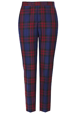 <p>Now these are what I call trophy trousers! In the must-have print for winter 2013 - tartan - these checked beauts will bring your look bang up to date (and are ideal for sitting Frow).</p>
<p>Tailored tartan trousers, £50, <a href="http://www.topshop.com/en/tsuk/product/clothing-427/trousers-447/modern-tailoring-redblue-check-suit-trouser-2245629?bi=1&ps=20" target="_blank">topshop.com</a></p>