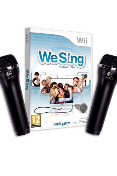Or if you'd rather to save your singing (and blushes) for the privacy of your own home, try the new We Sing karaoke game for the Wii. With top tracks from the Sugababes and Kylie, songs from Brit icons Lily Allen and Amy Winehouse, plus Coldplay and UB40, there's a song to suit everyone.