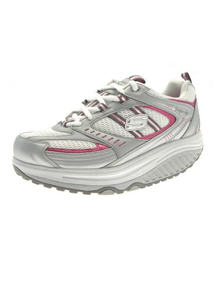 Could there really be a way to combine exercise with shopping? Apparently so! Sketchers Shape Ups, £67.15, are footwear that forces you to workout while you walk. Their rocking bottom rivals Beyonce's with a curved sole that challenges your muscles to keep you balanced, toning your legs and bum, plus you'll burn calories and improve your posture too. They may look a little clunky, but team with leggings and an oversized tee for some sportswear chic. <a target="_blank" href="http://www.lovethoseshoes.com/cart/prod.asp?ProdID=3562">www.lovethoseshoes.com</a>