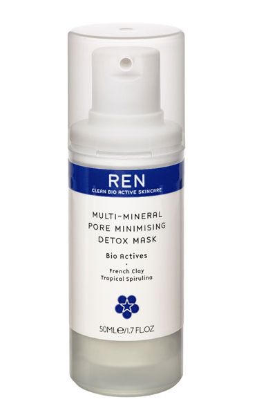 <p>Partying can leave our skin's natural barrier weak and dry as well as pores blocked. This luxe mask draws out impurities and encourages cell renewal leaving you with a renewed, glowing complexion</p>

<p>REN Multi-Mineral Pore Minimising Detox Mask, £17.50, <a target="_blank" href="http://www.renskincare.com/product-REN-Multi-Mineral-Pore-Minimising-Detox-Mask--All-skin-types--Combination-30911.htm">www.renskincare.com</a></p>