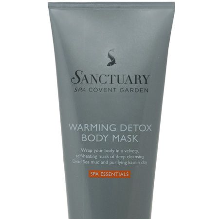 <p>That doesn't just go for the skin on your face. Treat your body to a deep cleanse with this mud mask rich in natural minerals from the Dead Sea. The spa-style treatment will is sure to stimulate your mood too </p>

<p>Sanctuary Spa Essentials Warming Detox Body Mask, £6.99, <a target="_blank" href="http://www.boots.com/en/Sanctuary-Spa-Essentials-Warming-Detox-Body-Mask-200ml_11897/">www.boots.com</a></p>