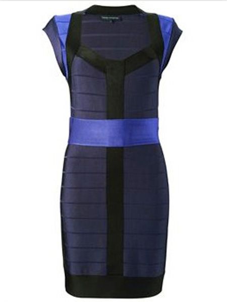 Body con is still hot and this dress shows us why. Wowzers! <br /><br />£95, <a target="_blank" href="http://www.frenchconnection.com/product/womens+Dresses/71OO2/Ribbon+Dress.htm">www.frenchconnection.com</a><br />