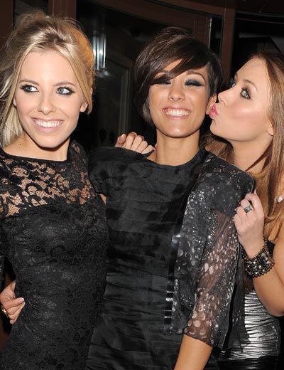 Happy Birthday to The Saturdays' Frankie Sandford, who turned 21 yesterday and celebrated with fellow girl band members, Mollie King and Una Healy, at The Soho Sanctum Hotel. <br />
