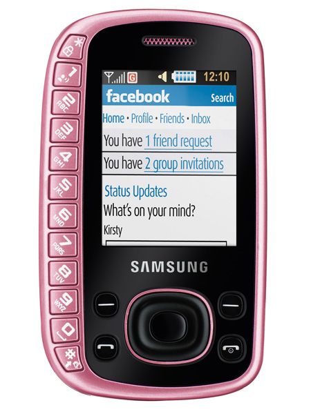 <p>Make sure you're not the only thing pretty in pink this Valentines and add the Samsung B3310 in the hottest of hues, pink, (what else?)  to your wish list. It's got a special slide out keyboard, camera, FM radio and, most importantly, looks gorgeous</p>

<p>£44.95, on pay as you go, <a target="_blank" href="http://www.carphonewarehouse.com/mobiles/mobile-phones/SAMSUNG-B3310/PPAY">carphonewarehouse.com </a></p>