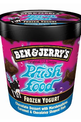 Love ice cream? Hate the calorie content of only one scoop? Well now you can have you ice-ed treat and eat it. Ben & Jerry's have launched Phish Food frozen yoghurt which is just as desirable and delicious as the ice cream variety but with a smidgen of the fat and all the large chunks that make it the best eat-at-home ice cream out there. <br />