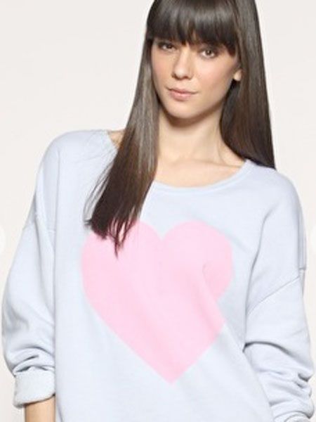 Feel the love and keep extra snug in this lust-have Wildfox sweater<br /><br />Wildfox at Asos, £99,<a target="_blank" href="http://www.asos.com/Wild-Fox/Wildfox-Big-Heart-Sweatshirt/Prod/pgeproduct.aspx?iid=996975&cid=8058&sh=0&pge=0&pgesize=20&sort=-1&clr=Acid+Wash"> www.asos.com</a><br /><br />