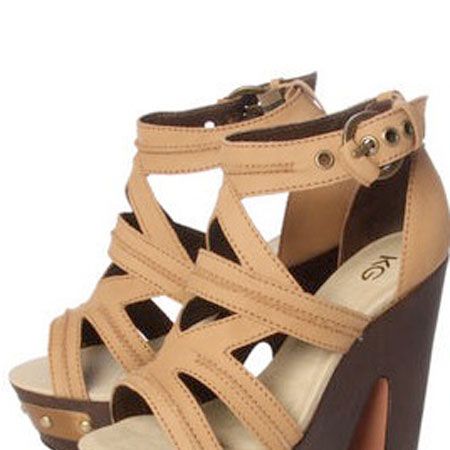Tower above literally everyone in these mega platforms! Pretty in beige, they will go with everything<br /><br />£160, <a target="_blank" href="http://www.kurtgeiger.com/online-shop/135565-kg-haruko ">www.kurtgeiger.com</a><br />