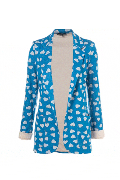<p>This cute heart print boyfriend blazer will be perfect with skinny jeans and ballet flats or over a floaty dress</p><p> <br />£55, <a target="_blank" href="http://www.topshop.com/webapp/wcs/stores/servlet/ProductDisplay?beginIndex=0&viewAllFlag=&catalogId=19551&storeId=12556&categoryId=85424&parent_category_rn=42317&productId=1685846&langId=-1">www.topshop.com </a><br /></p>