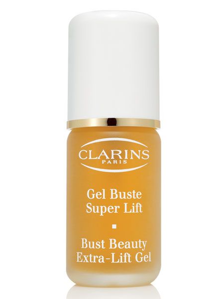 <p>This clever gel has an instant lifting effect and wonderful firming results with continued use</p>

<p>Clarins Bust Beauty Extra Lift Gel, £38.50, <a target="_blank" href="http://uk.clarins.com/webapp/wcs/stores/servlet/beauty-products_pregnancy_bust-beauty-extra-lift-gel_C020303004_10201_11751_-11_60725_30520_30506">www.clarins.co.uk</a></p>