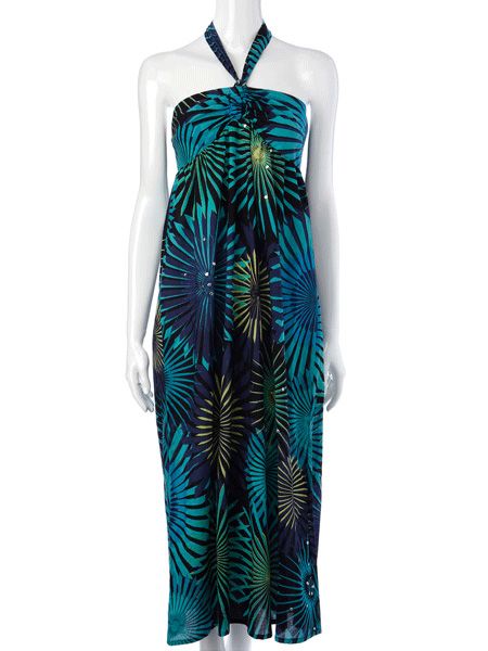 <p>The funky psychedelic print on this halter-neck maxi means it can move effortlessly from the beach to the bar to the nightclub to wherever else you fancy!  </p>

<p>£30, <a target="_blank" href="http://www.wallis.co.uk/webapp/wcs/stores/servlet/ProductDisplay?beginIndex=0&viewAllFlag=&catalogId=20551&storeId=12557&categoryId=201229&parent_category_rn=201228&productId=1779907&langId=-1">www.wallis.co.uk </a></p>
