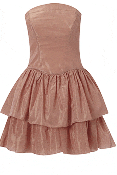 <p>This dress is so cute and yet so understated. With nudes and soft pinks the colour of the season, this gown makes a difficult hue surprisingly easy to wear, with a full prom skirt and corset-style top for serious evening chic </p>

<p>Was £70, now £40 <a target="_blank" href="http://www.oasis-stores.com/Taffeta-Bow-Prom-Dress/Clothing/oasis/fcp-product/5650002306 ">www.oasis-stores.com</a></p>