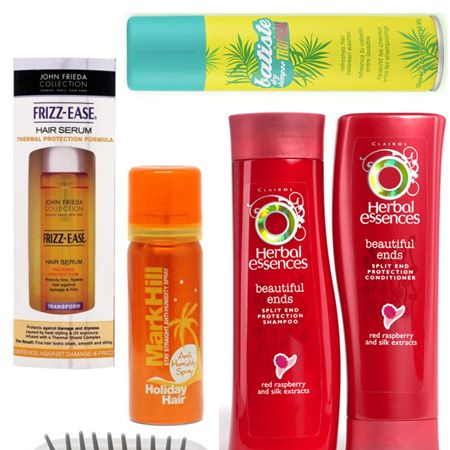 Sun sea and steamy nights can cause havoc to your hair. Make sure you have your summer style sorted with these hero products for protecting and perfecting hair