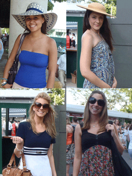 <h3>We headed to Wimbledon to see who was serving up some fab summer looks. If you've scored courtside tickets and are still wondering what to wear, take inspiration from some of these tennis trendsetters</h3>