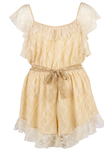 <p>This gorgeous lace playsuit from River Island ticks all the right boxes. The perfect date outfit.</p>

<p>£39.99 <a href="http://xml.riverisland.com/flash/content.php">www.riverisland.com  </a></p>