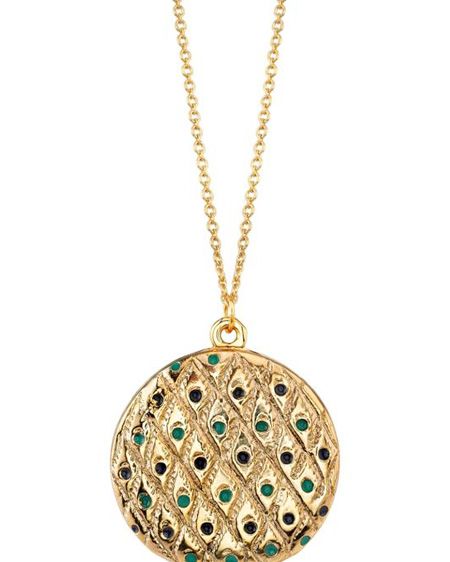 <p>This peacock feather locket from the collection is similarly to die for. She's not called a style icon for nothing!</p>

<p>£105, <a target="_blank" href="http://www.3elevenboutique.com/buy.aspx/41106">www.3elevenboutique.com</a></p>

