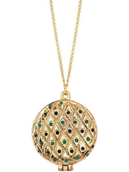 <p>This peacock feather locket from the collection is similarly to die for. She's not called a style icon for nothing!</p>

<p>£105, <a target="_blank" href="http://www.3elevenboutique.com/buy.aspx/41106">www.3elevenboutique.com</a></p>

