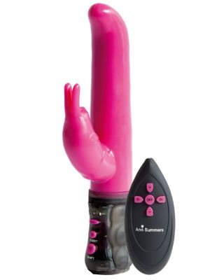  <p>We didn't think it possible for the most famous vibrator to bunny hop into being more brilliant, but it has. The toy has sexed up and now comes with a remote control, so if you're having a solo session you can be a little more 'hands free' or delegate control to your man. It's also been scientifically sculpted to include six pulse functions for G-spot stimulation plus seven vibrating and pulsing modes for the infamous clit-hitting bunny ears.  Get ready to romance like rabbits...</p><br />   

<p>£49, <a target="_blank" href="http://www.annsummers.com/webapp/wcs/stores/servlet/productdisplay_et!letc~ev!10201||et!letc~ev!33178||_40151_-1_10201_88362_10001_">annsummers.com</a></p>