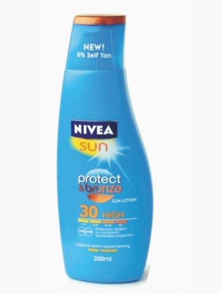 boots nivea protect and bronze