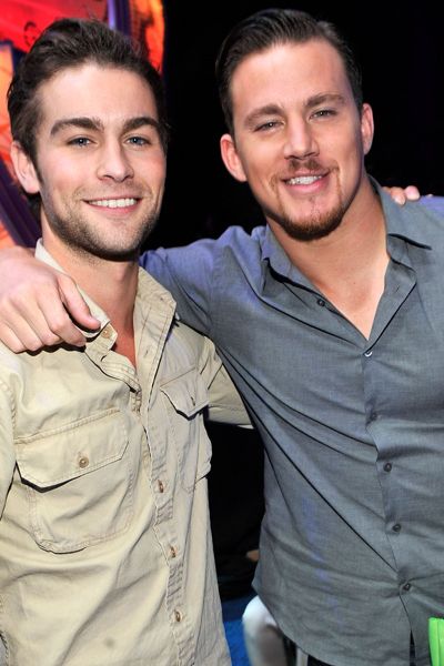 <p>One hottie, two hotties, three hotties, oh and there's more. Cosmo HQ are very happy today as last night's Teen Choice Awards were awash with amazingly good looking guys, here are the best of the bunch for your viewing pleasure...</p>

<p>Left: <strong>Chace Crawford</strong> and <strong>Channing Tatum</strong> look equally edible at the bash although we're sure they'd be more comfy with Cosmo squeezing in between them! </p>