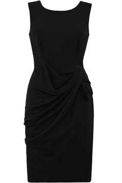 <p>The LBD is back with a vengeance for autumn/winter and this dress from Goddiva ticks all the boxes.  Classic, on-trend and can be worn for work or play.  Plus, at £34 it's a real bargain!</p>

<p>Black dress, £34, <a target="_blank" href="http://www.goddiva.co.uk/Home/party-dresses/Drape-Bow-Dress">www.goddiva.co.uk </a></p>

