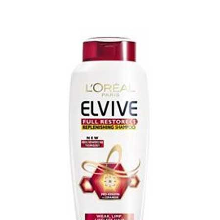 Cleanse and condition your hair without weighing it down. Use 2010's Cosmo Award Winner for Best Shampoo, L'Oréal Paris Elvive Full Restore 5 Shampoo and Conditioner, £2.39 each, for an indulgent lathering experience!