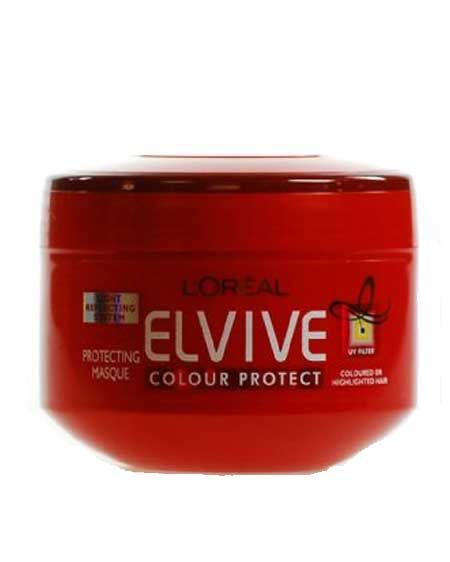 Hair feeling frazzled? Next up, use L'Oréal Paris Elvive Colour Protect Masque, £4.99, for intensely nourished locks, and to give hair a real conditioning boost