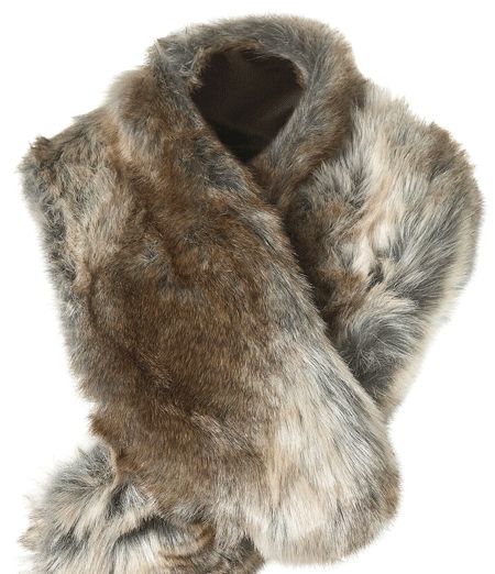 <p>Faux fur is the material du jour. This cool stole will warm up your look no end</p>

<p>£25, <a href="http://www.topshop.com/webapp/wcs/stores/servlet/ProductDisplay?beginIndex=0&viewAllFlag=&">topshop.com</a> </p>

