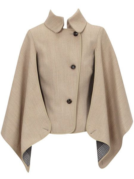 <p>One of the hottest pieces on the high street this season goes on sale this week - Karen Millen's camel cape with tweed lining. It ticks ALL the trends!</p>

<p>£225, <a target="_blank" href="http://www.karenmillen.com/Soft-draped-jacket/New-In/karenmillen/fcp-product/903000055067 ">karenmillen.com</a></p>