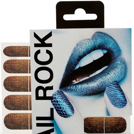 <p>Also new to asos are the amazing Nail Rock Designer Nail Wraps. They're basically transfer wraps for the nails that come in various different prints and last for up to 10 days. Quicker <em>and</em> cheaper than Minx, we're loving them!</p>

<p>£6.50, <a target="_blank" href="http://www.asos.com/Nail-Rock/Nail-Rock-Animal-Print-Designer-Nail-Wraps/Prod/pgeproduct.aspx?iid=1323669&cid=11793&sh=0&pge=0&pgesize=20&sort=-1&clr=Snake+Rust+Brown">asos.com</a></p>